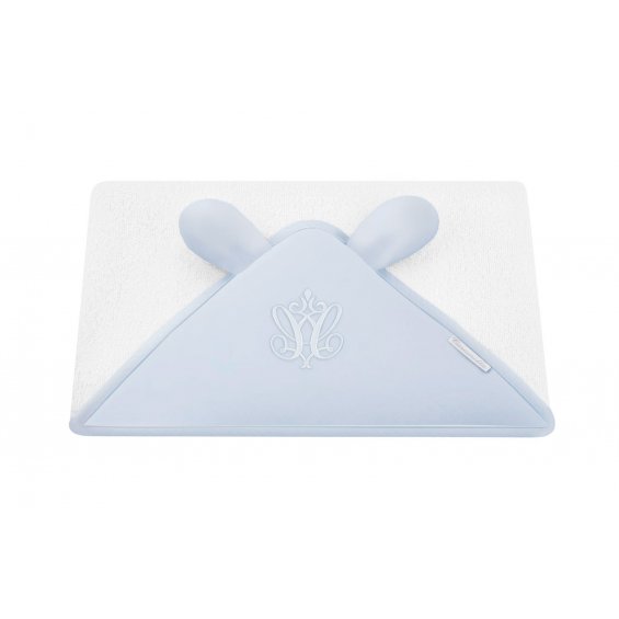 Blue towel with ears