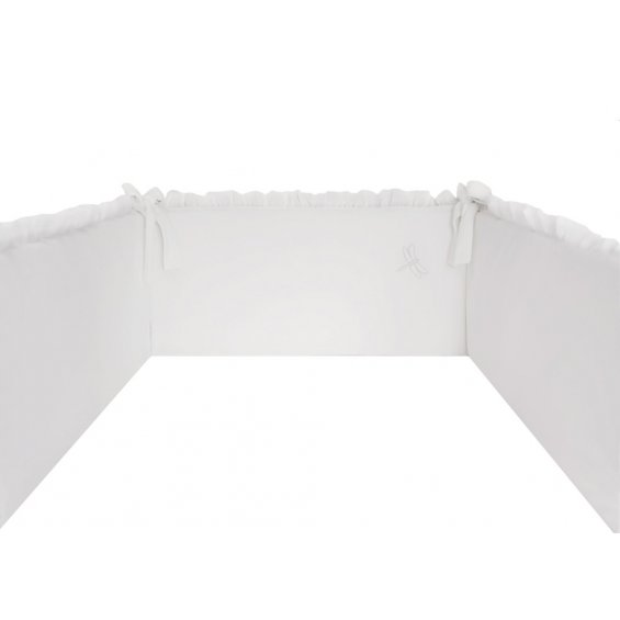 cot bumper Ivory Mist