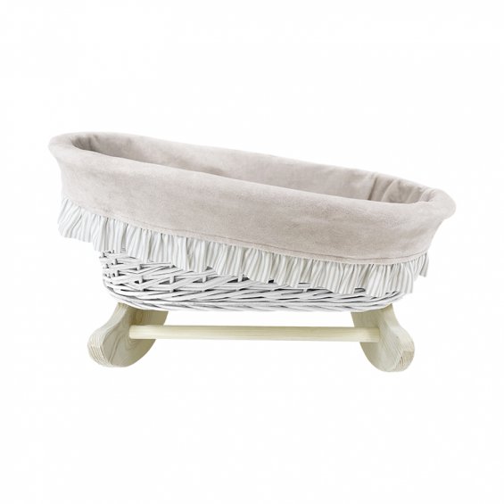 small cradle with bedding Golden Sand