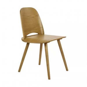 GLINT - chair - oak - L 44,5 x W 46 x H 80 cm - natural