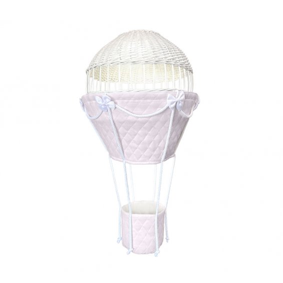 Baby pink air baloon chandelier 