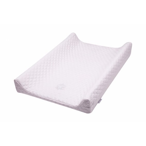 Quilted baby pink changing station