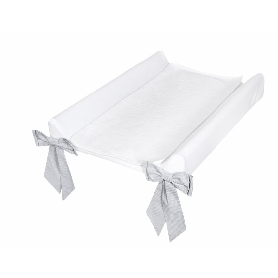 Grey baby changing station