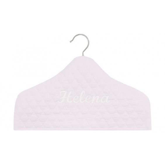 Customized hanger baby pink
