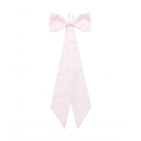 Decorative tied baby pink bow