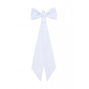 Decorative tied baby blue bow