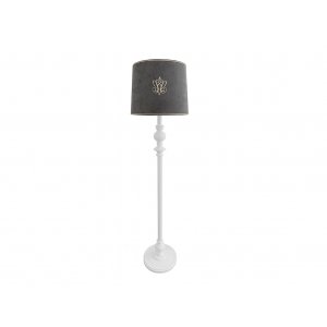 Floor lamp Anthracite Gloss with decorative leg