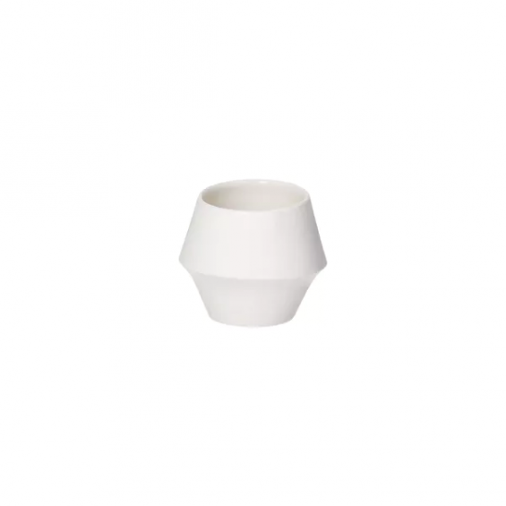 KOJIN - tumbler 10 CL - porcelain - DIA 7 x H 6 cm - white