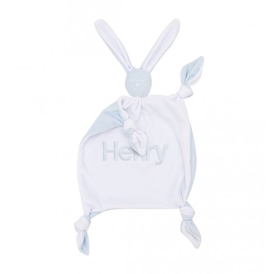Customized dou dou bunny baby blue