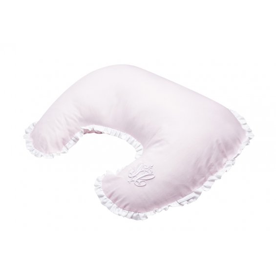 baby pink feeding pillow