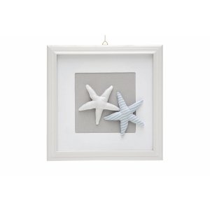 Picture grey with starfish 