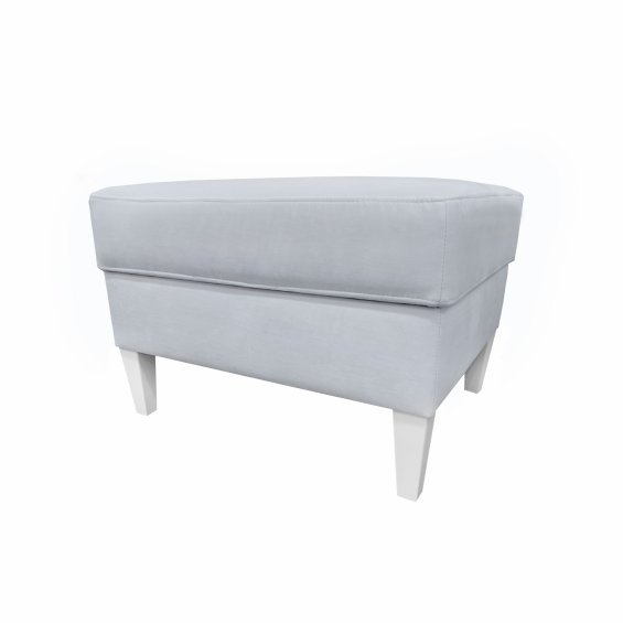 Grey pouf-trunk Modern