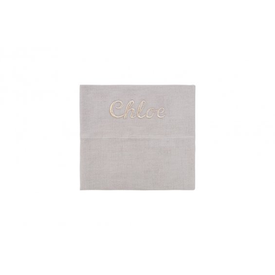 Customized swaddling blanket beige