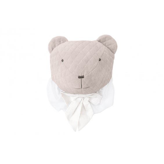 beige teddy bear head 