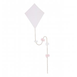 Decorative kite Pastel Chic pink